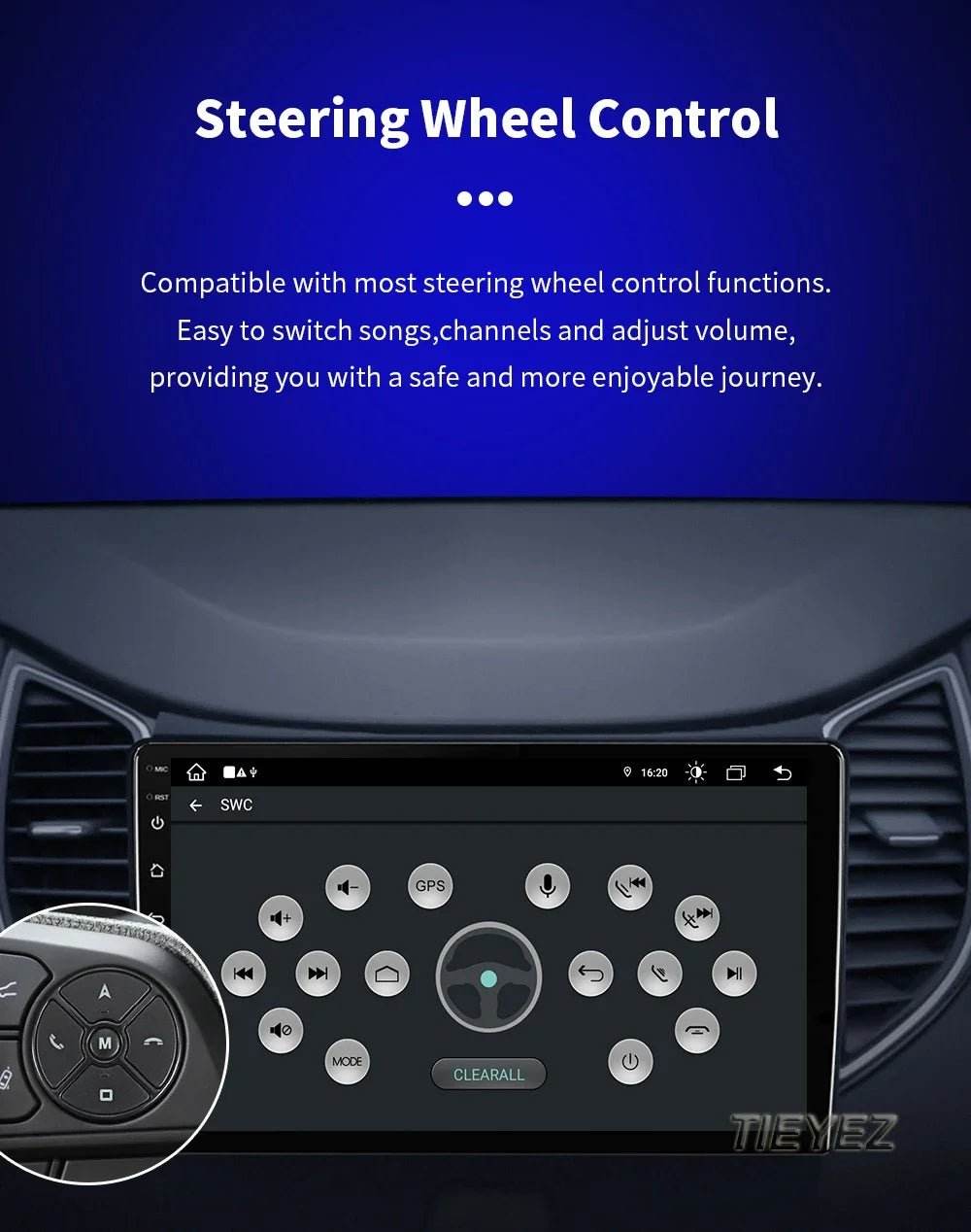Android 15 Car Radio for Citroen C5 (2009-2015)