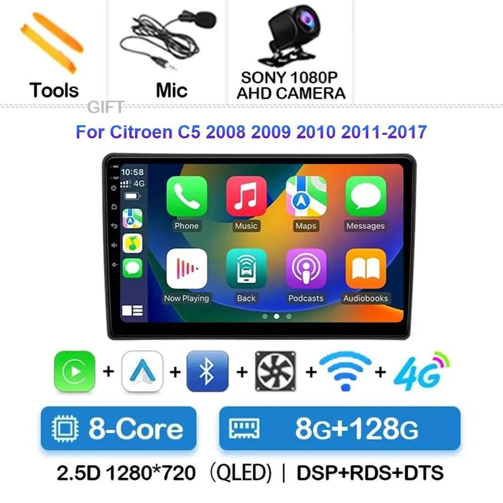 Android 15 Car Radio for Citroen C5 (2009-2015)