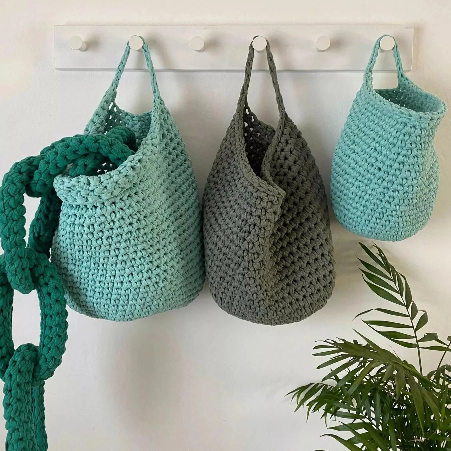 Wall Organizer Baskets, Modern Nursery Storage