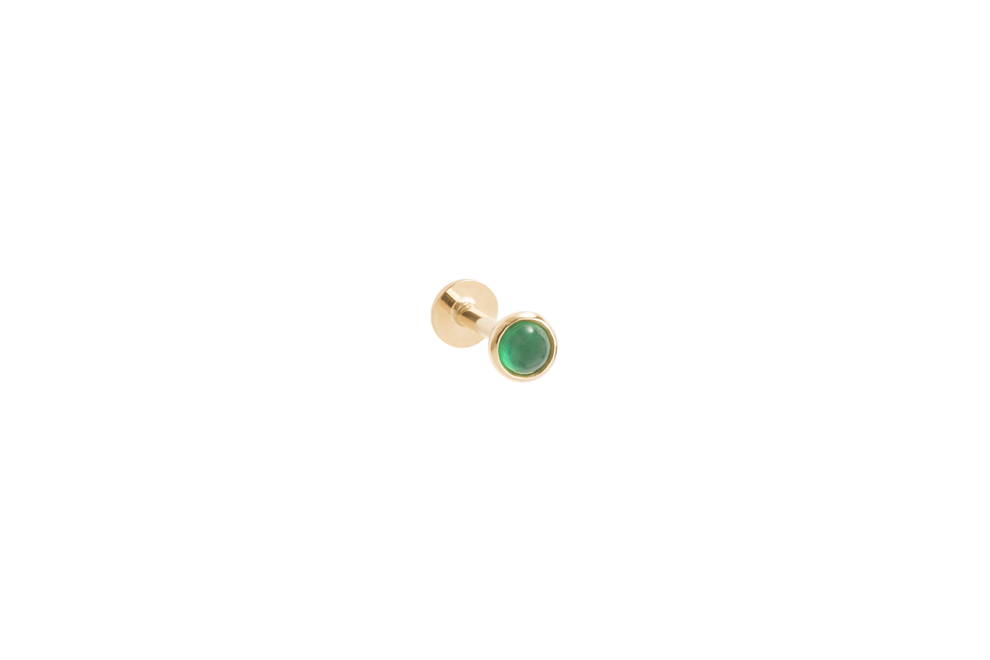 balalai stud 18k emerald