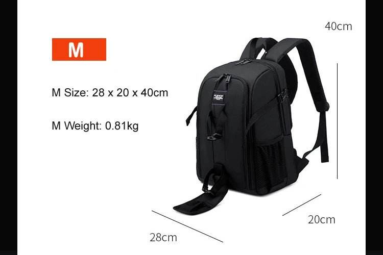Big Capacity Waterproof Camera Backpack | ightpro TS39