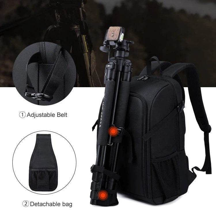 Big Capacity Waterproof Camera Backpack | ightpro TS39