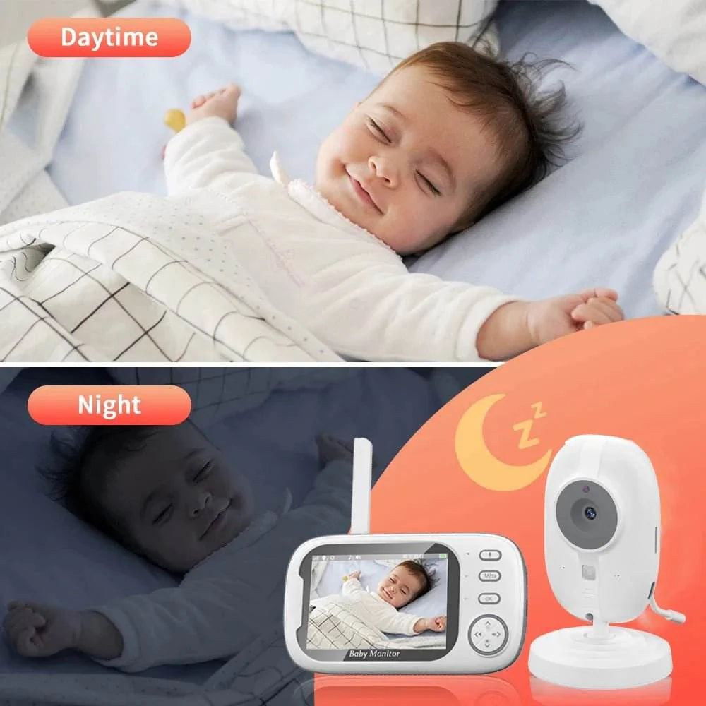 Cdycam 3.5" Wireless Video Baby Monitor with Night Vision