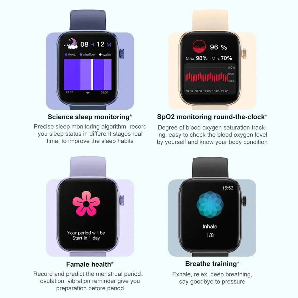 Smartwatch for Men Voice Calling Health Monitoring COLMI P71