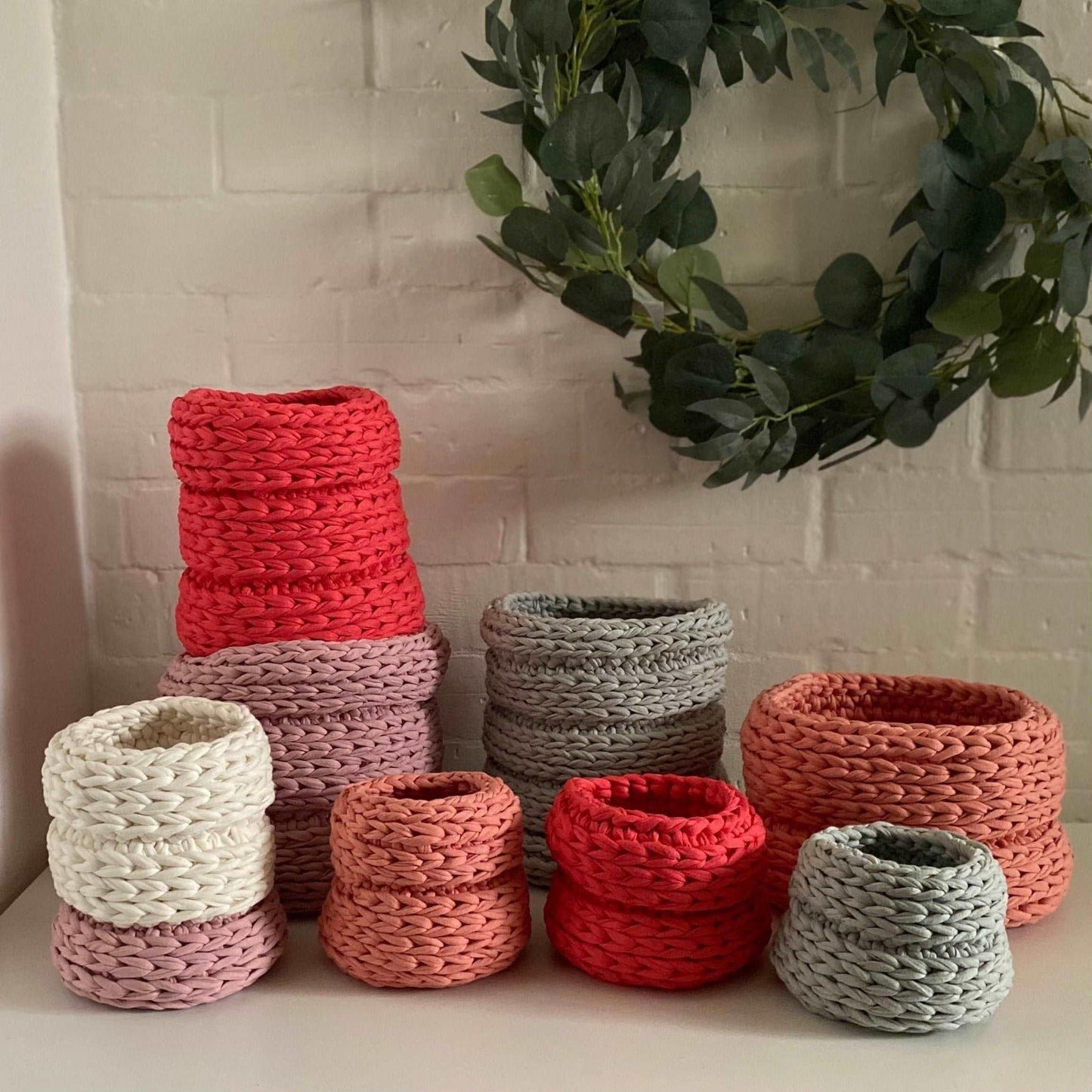 Decorative Basket Pot Set