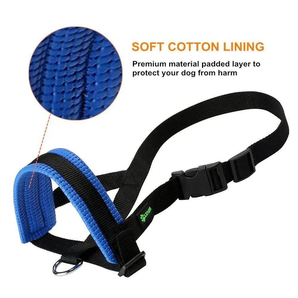 Breathable Dog Muzzle Set - Anti Bark Training Tool