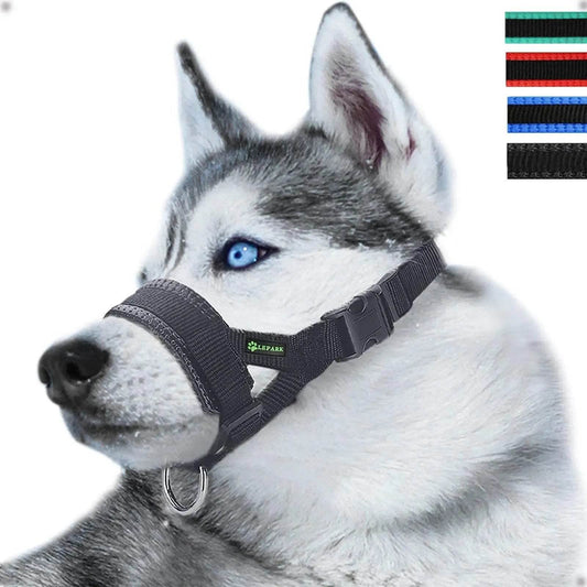 Breathable Dog Muzzle Set - Anti Bark Training Tool
