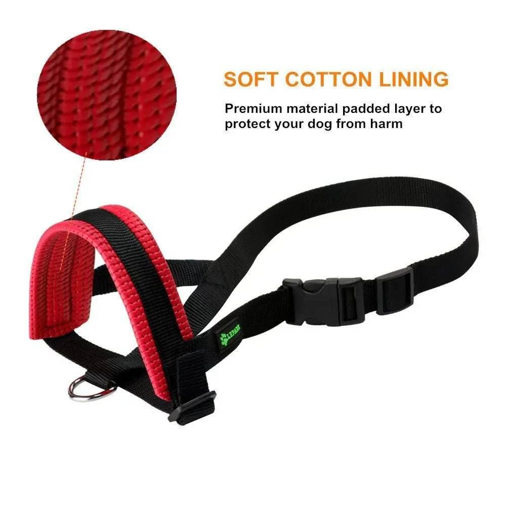 Breathable Dog Muzzle Set - Anti Bark Training Tool