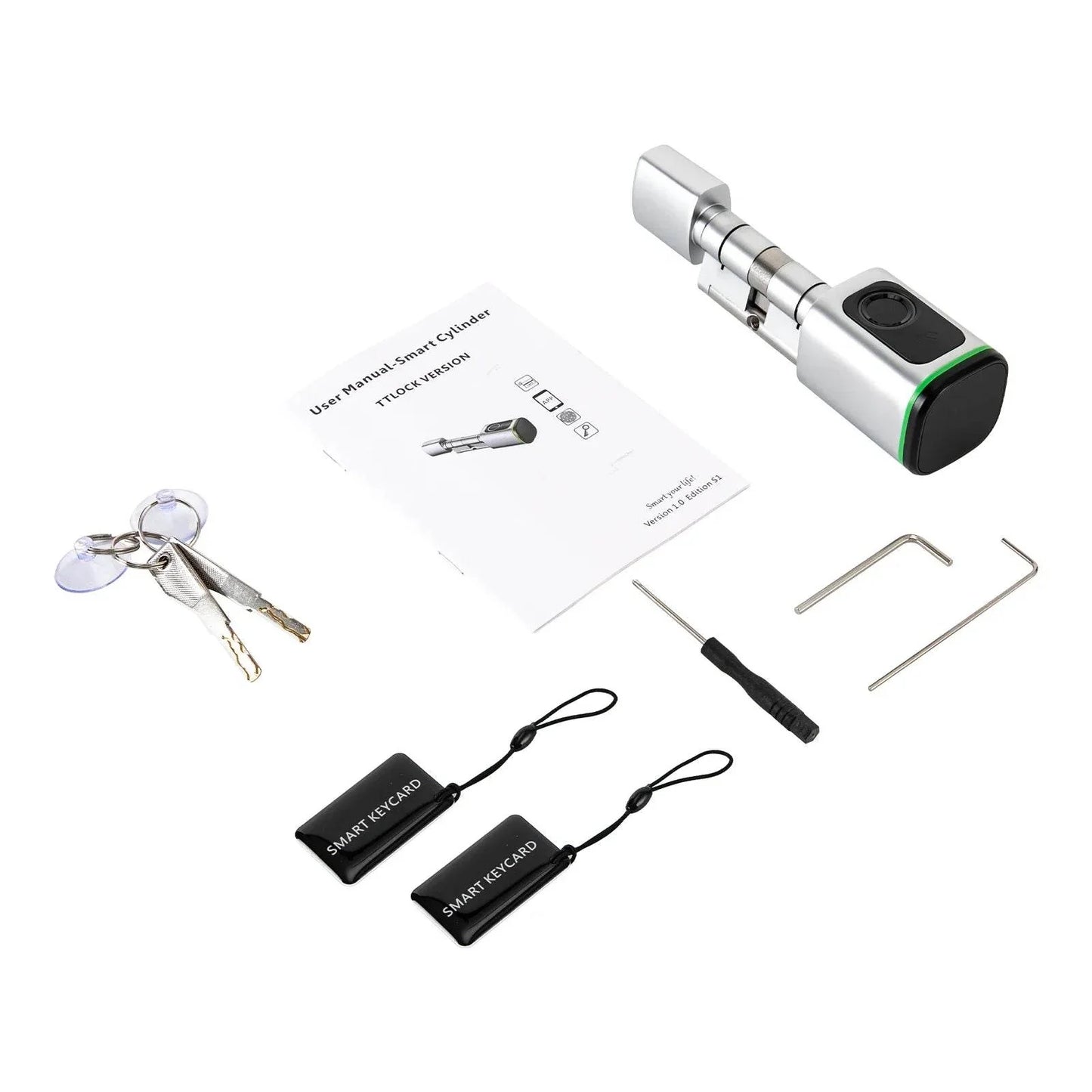 E-cylinder fingerprint - Electronic Door Lock W|Fingerprint