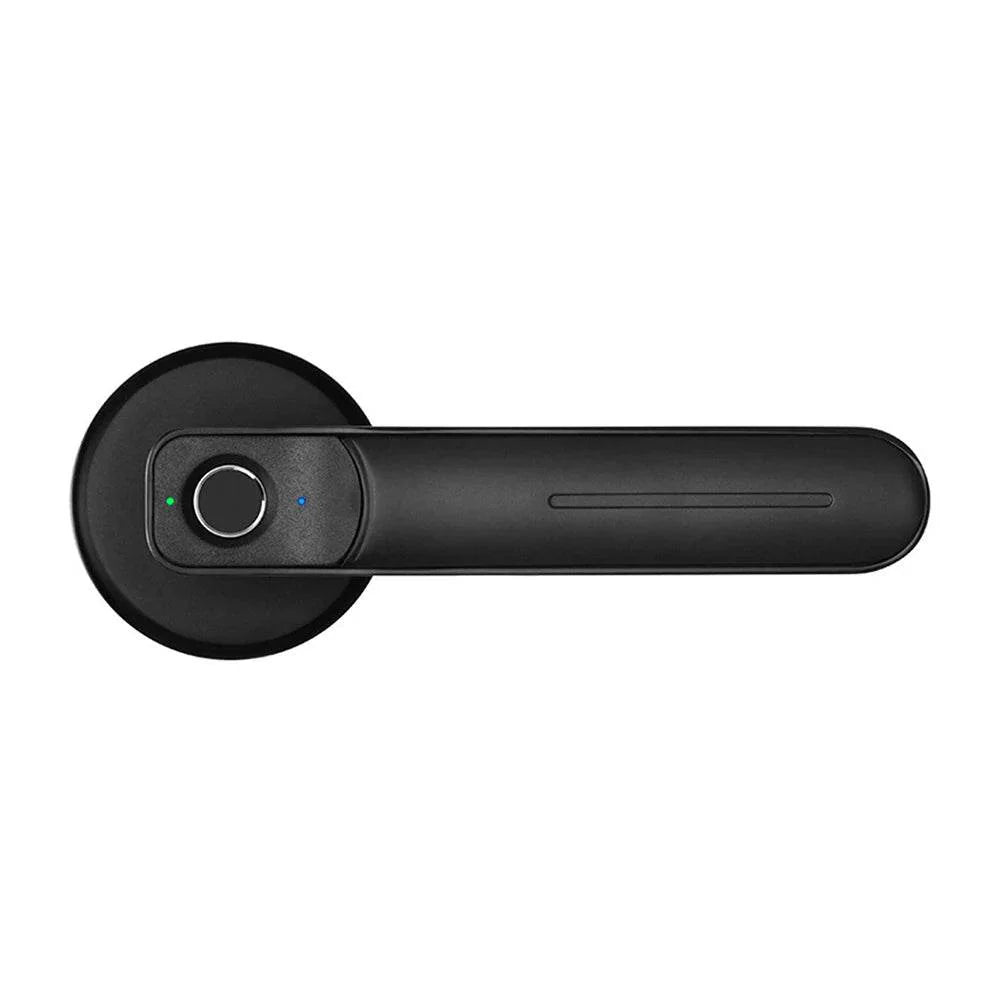 Fingerprint Door Lock Handle USB Rechargeable Anti Theft