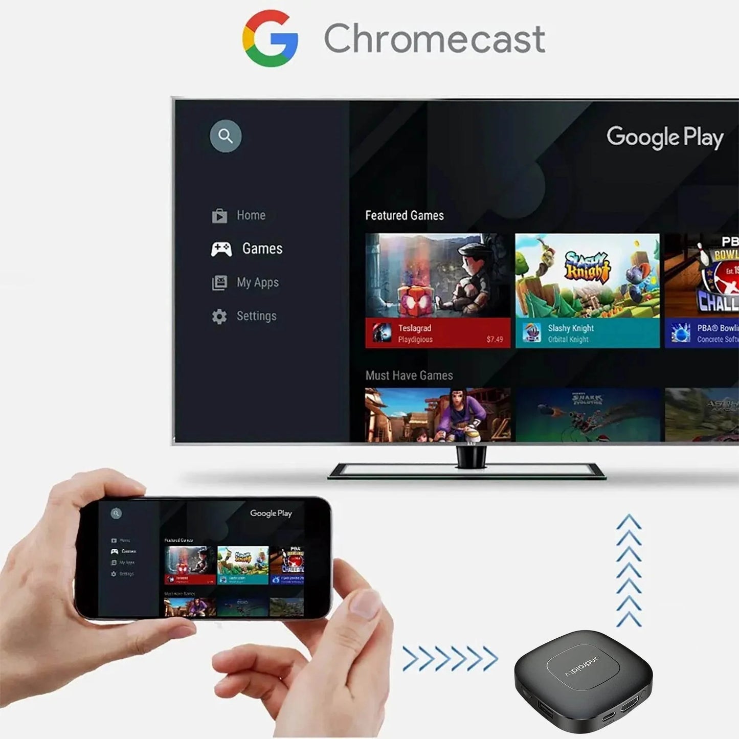 Global Version Mortal T1 Smart TV Box - 4K Streaming