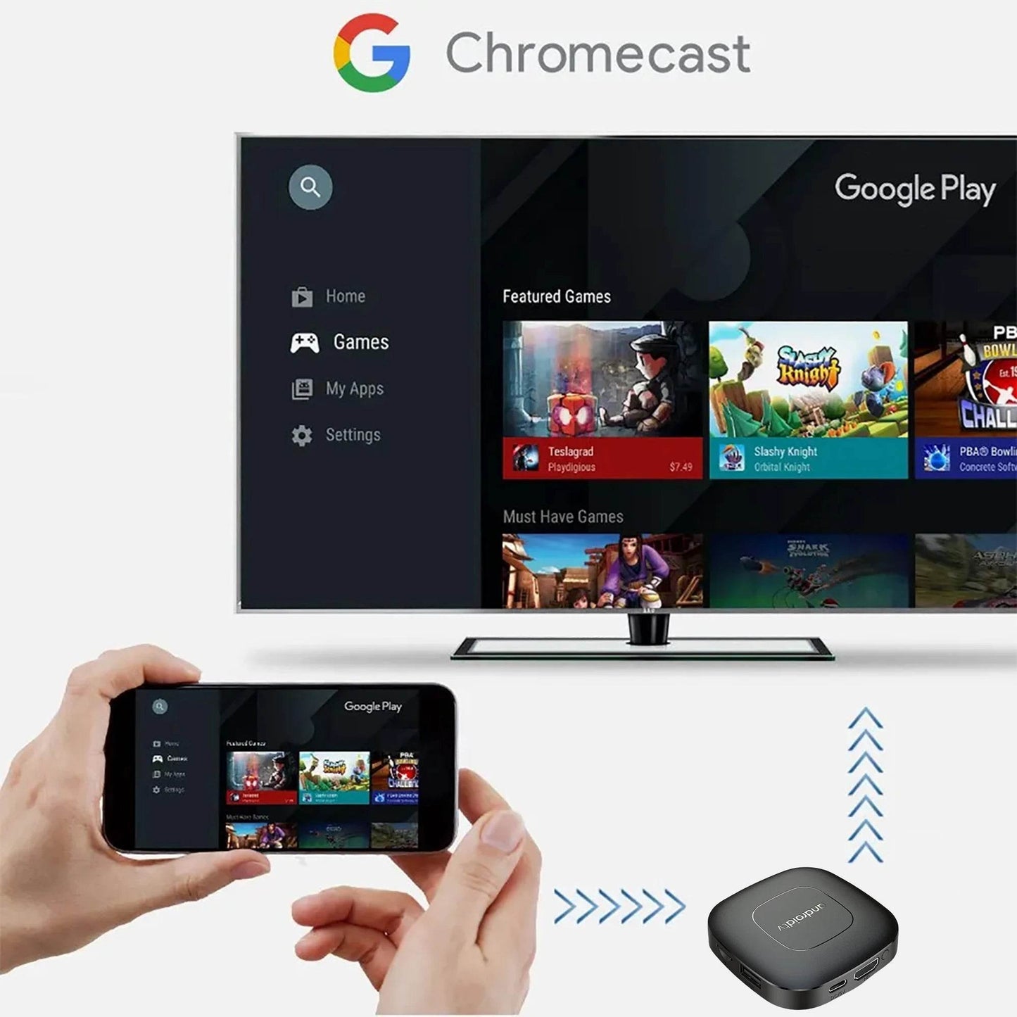 Global Version Mortal T1 Smart TV Box - 4K Streaming