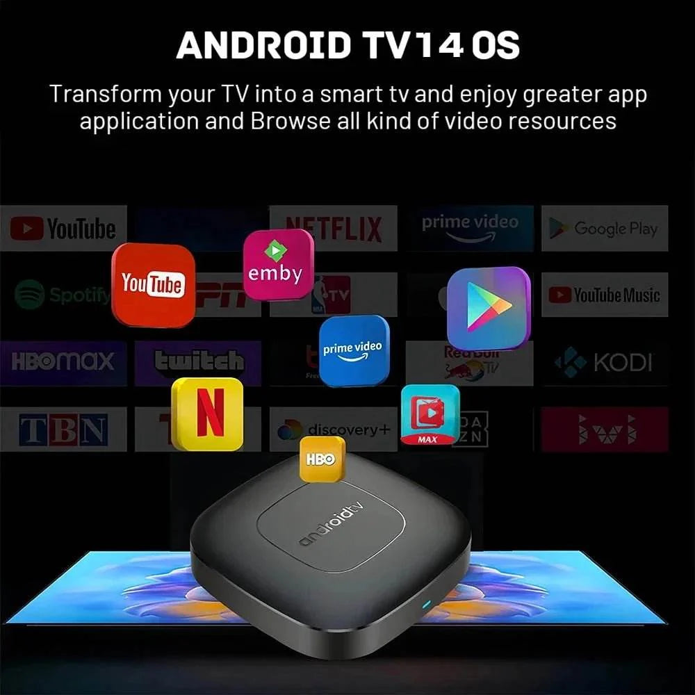 Global Version Mortal T1 Smart TV Box - 4K Streaming