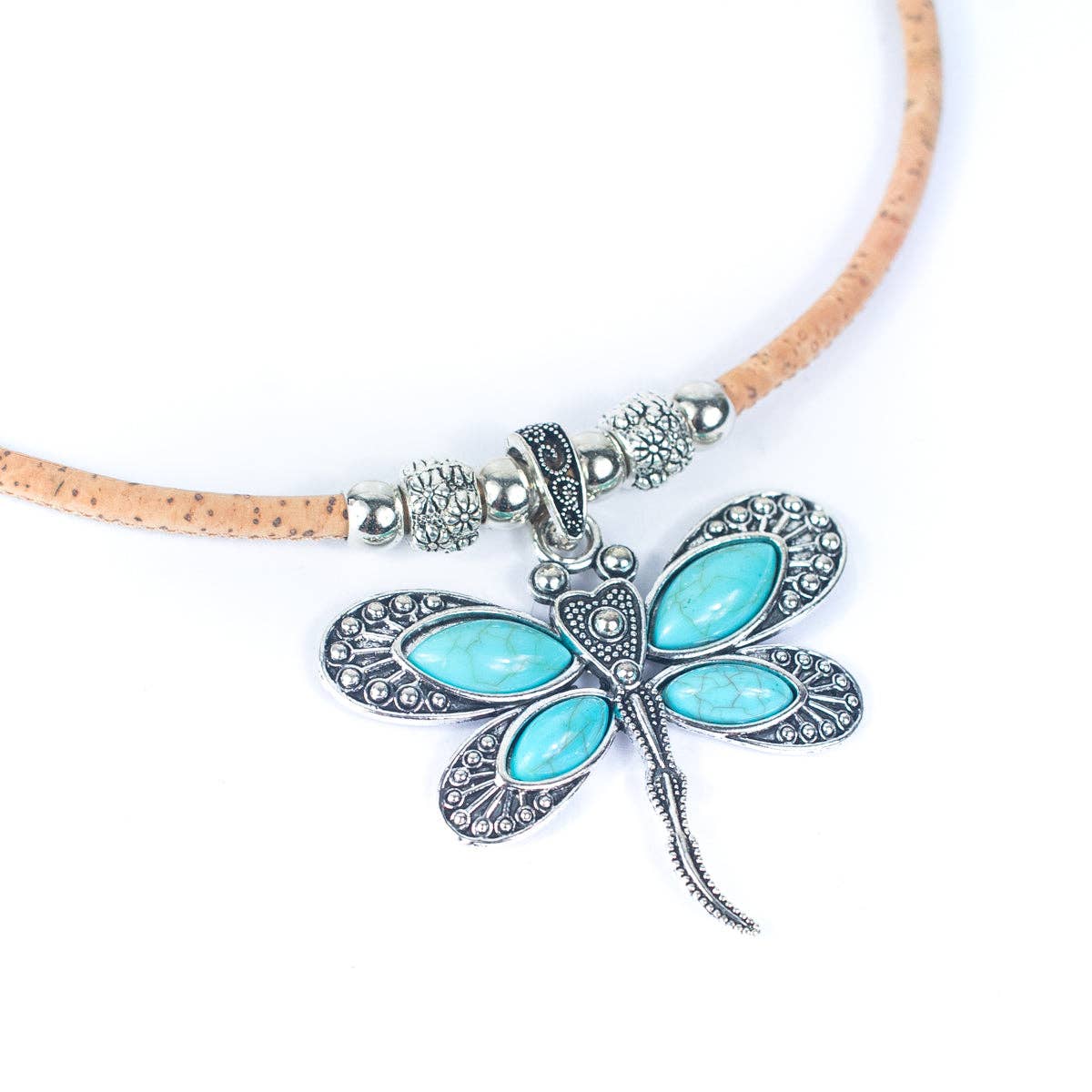 handmade women's cork necklace N - 95 - 5 - Shop The Shop