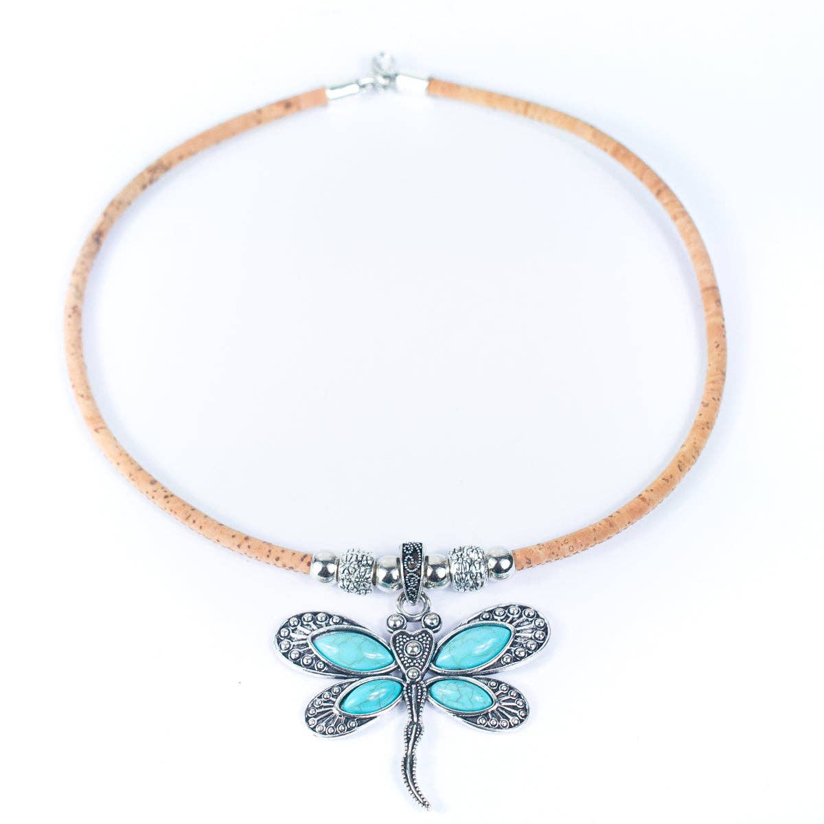 handmade women's cork necklace N - 95 - 5 - Shop The Shop