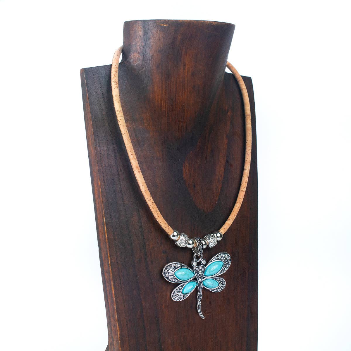 handmade women's cork necklace N - 95 - 5 - Shop The Shop