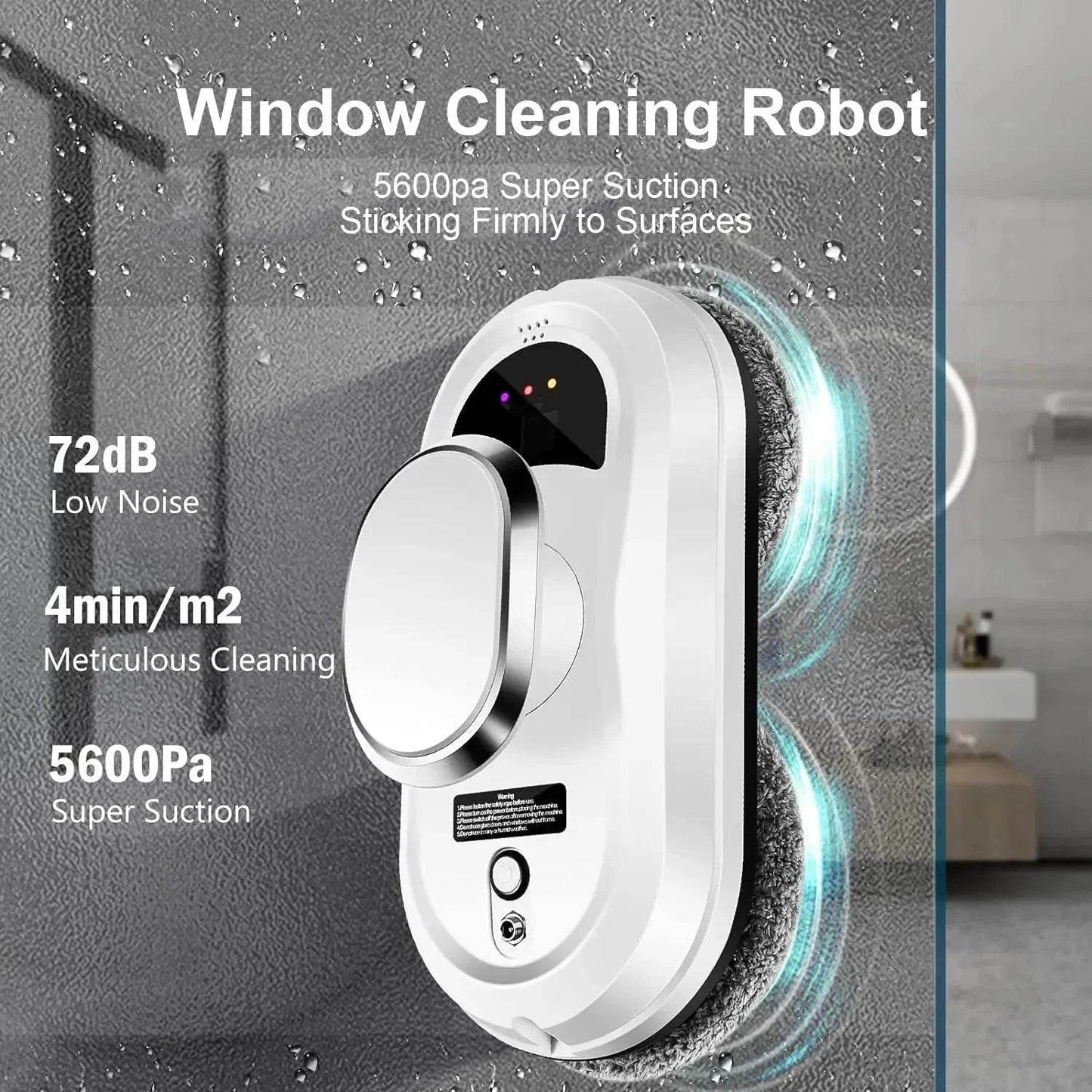 Intelligent Window Cleaning Robot Vacuum Cleaner