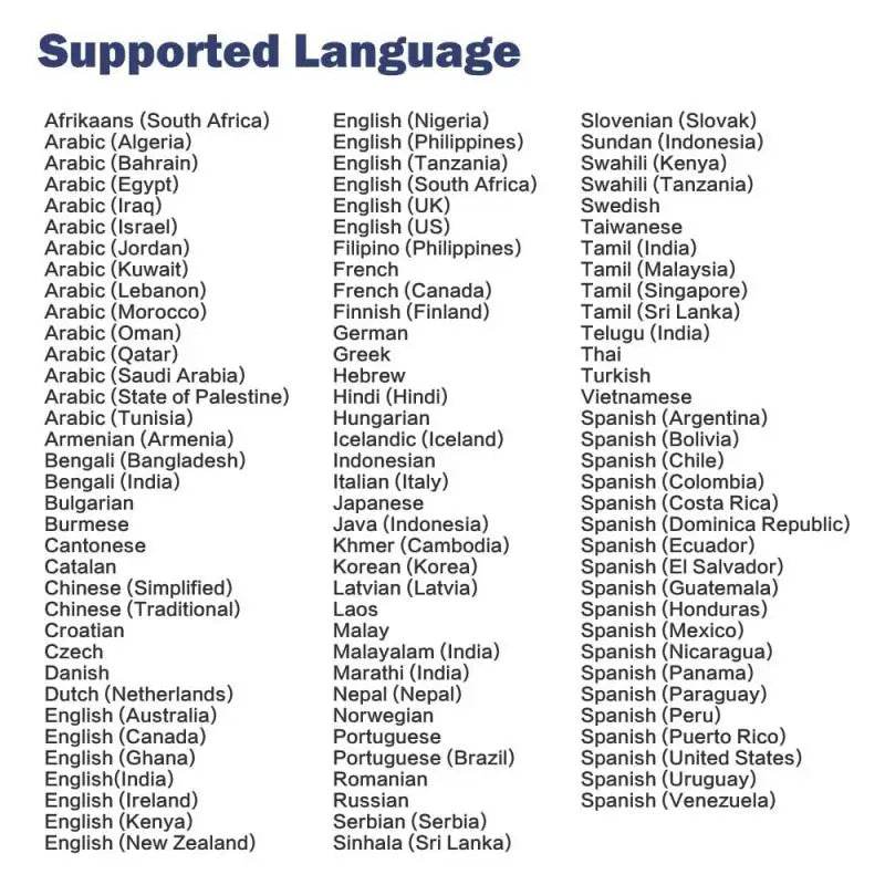 M9 Language Translator Device - 107 Languages Supported