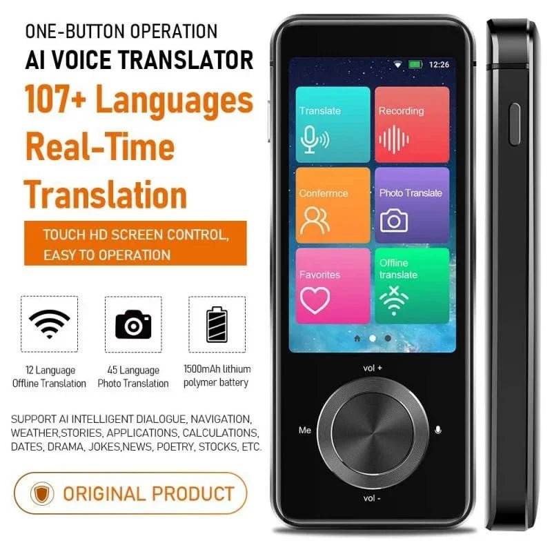 M9 Language Translator Device - 107 Languages Supported