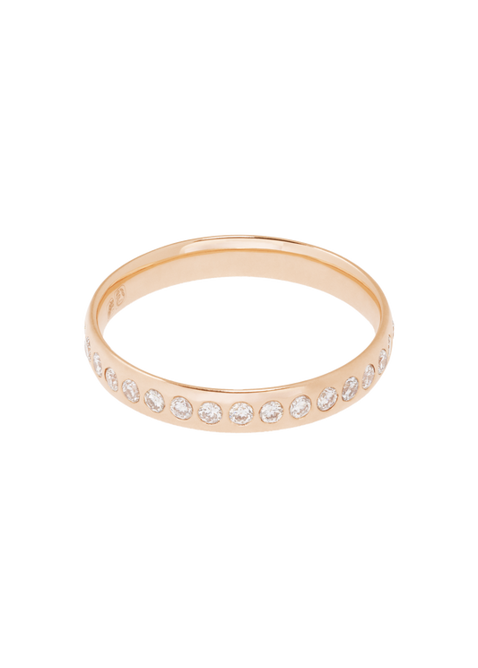 li 18k diamond engagement ring