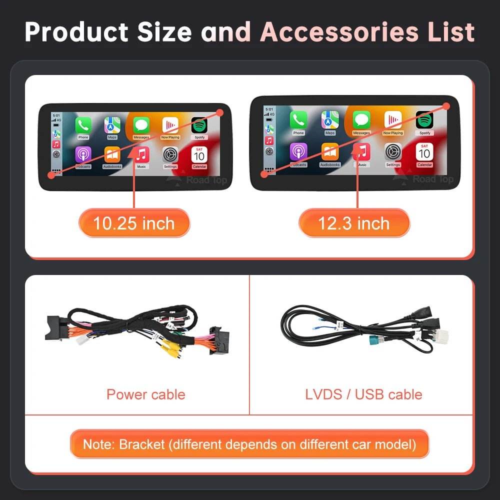 Wireless CarPlay & Android Auto for Mercedes-Benz W205 W176
