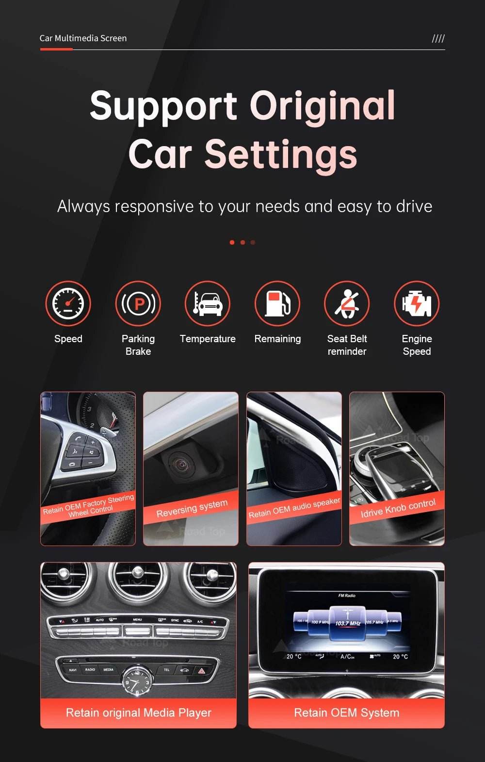 Wireless CarPlay & Android Auto for Mercedes-Benz W205 W176