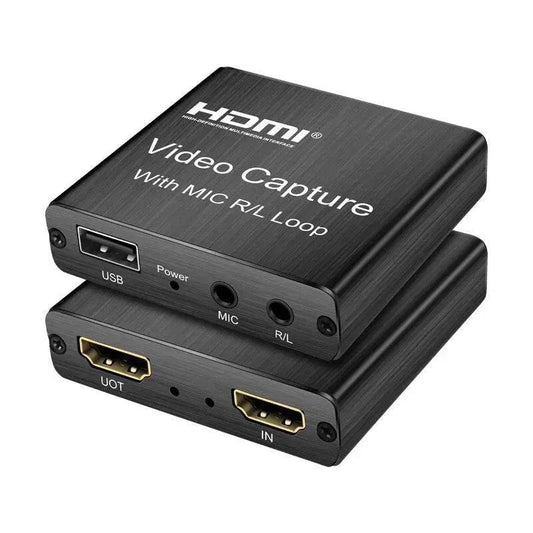 Loja Manuel Coelho HDMI Recording Box with Audio Input
