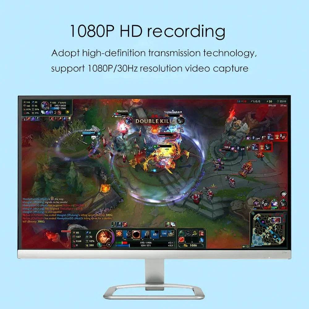Loja Manuel Coelho HDMI Recording Box with Audio Input