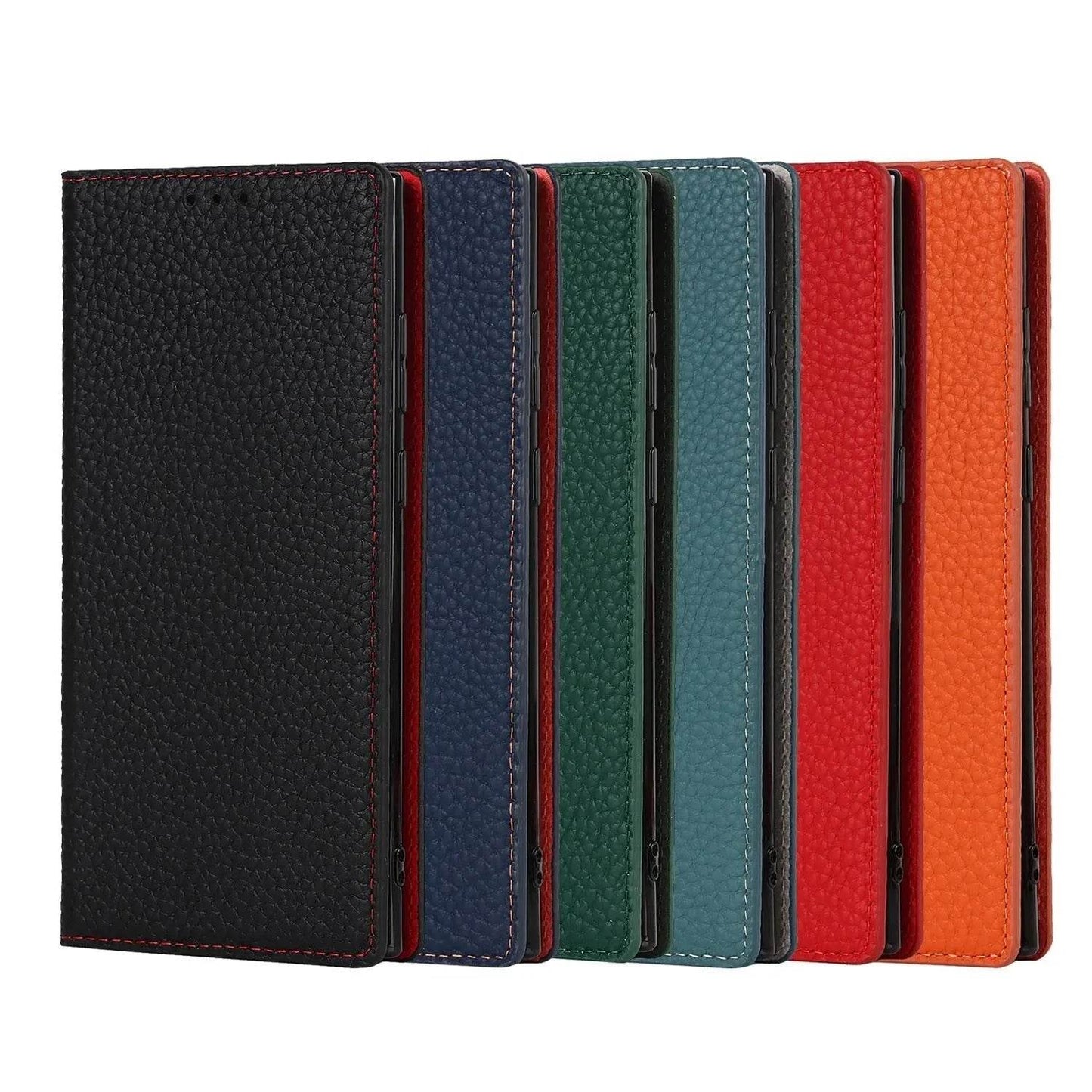 Loja Manuel Coelho Litchi Texture Phone Case for S24 Ultra