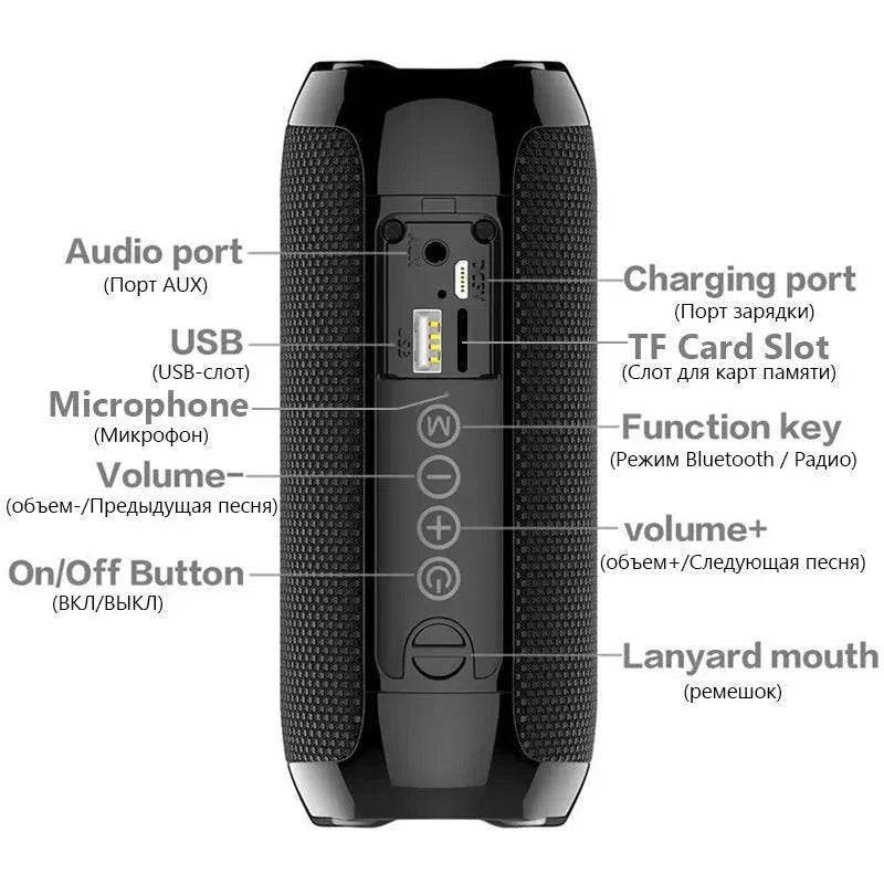 Loja Manuel Coelho Rechargeable Bluetooth Speaker for Music