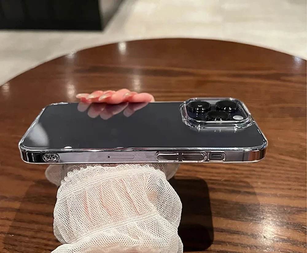 Luxury Transparent Soft Phone Cases iPhone16 15 14 13 12 11
