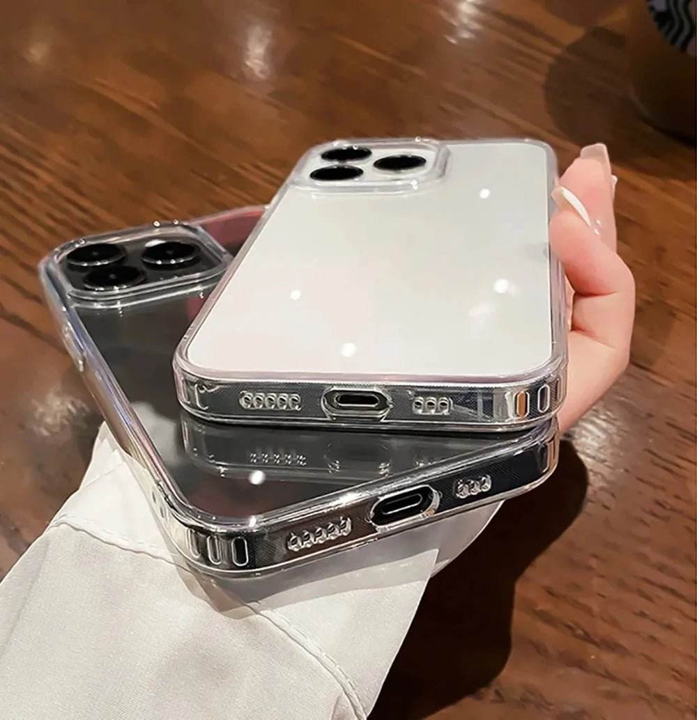 Luxury Transparent Soft Phone Cases iPhone16 15 14 13 12 11