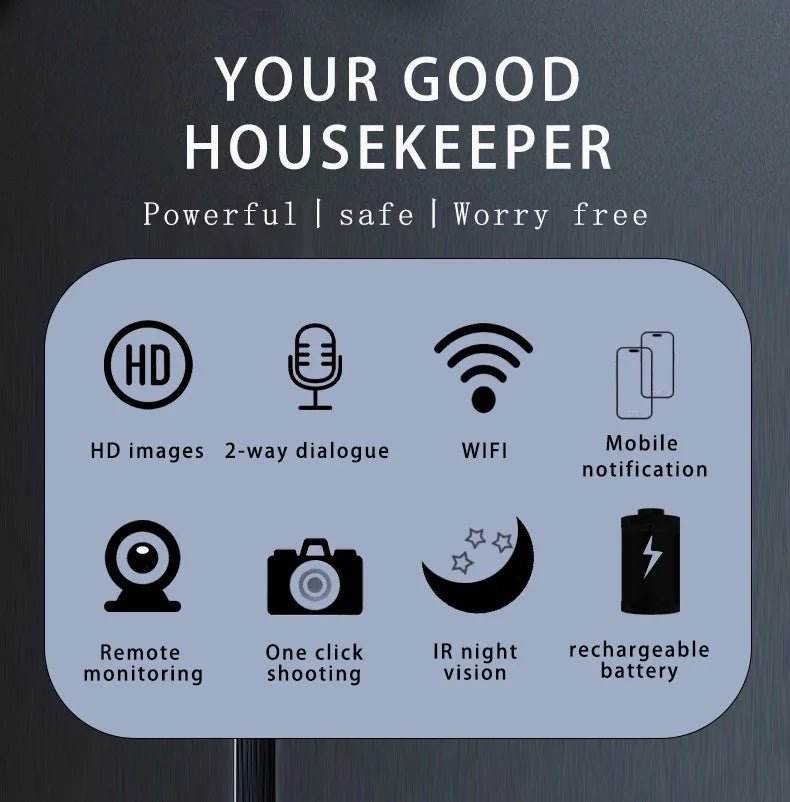 M17 Smart Video Doorbell | HD Night Vision | Tuya Smart