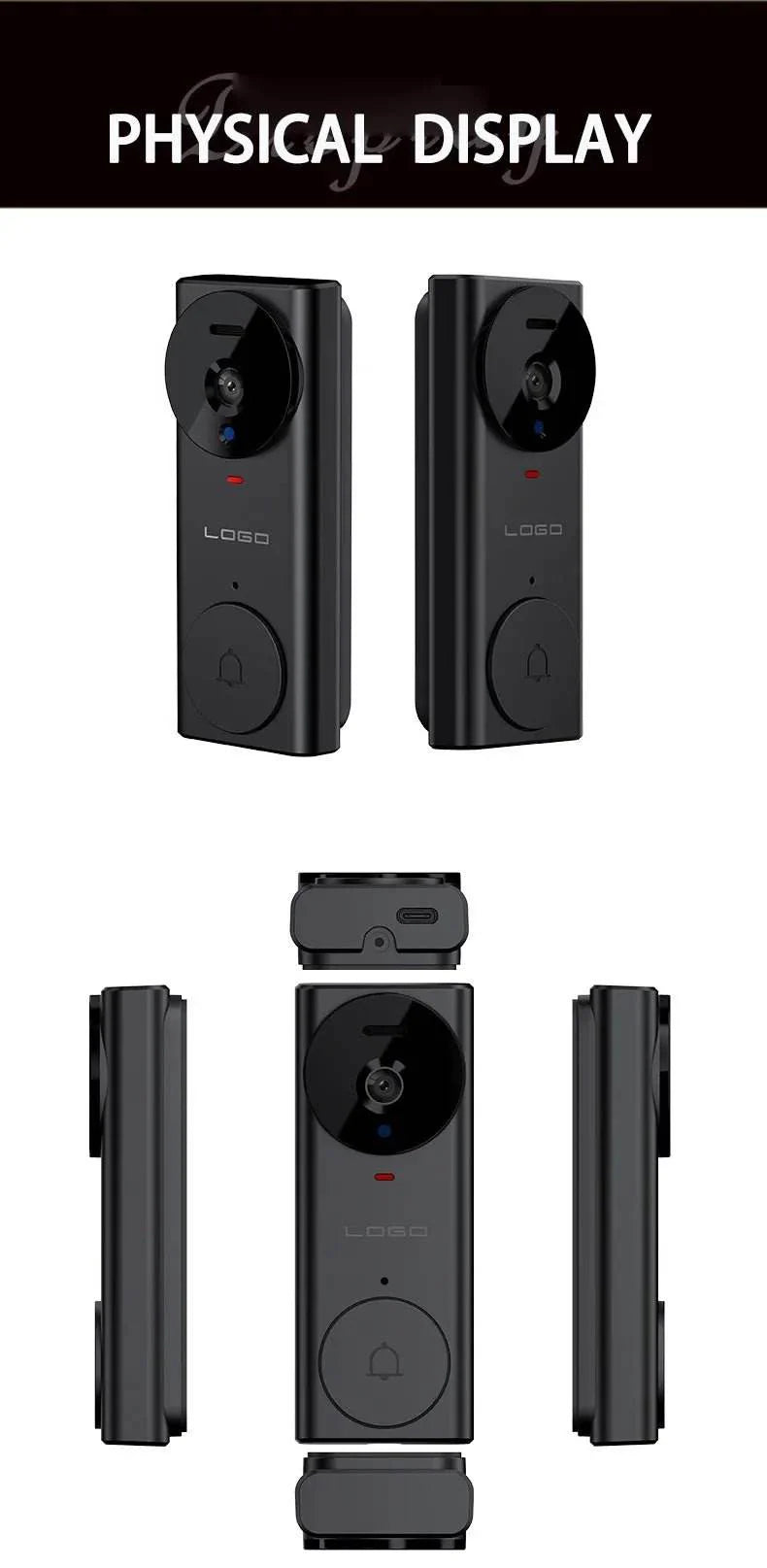 M17 Smart Video Doorbell | HD Night Vision | Tuya Smart