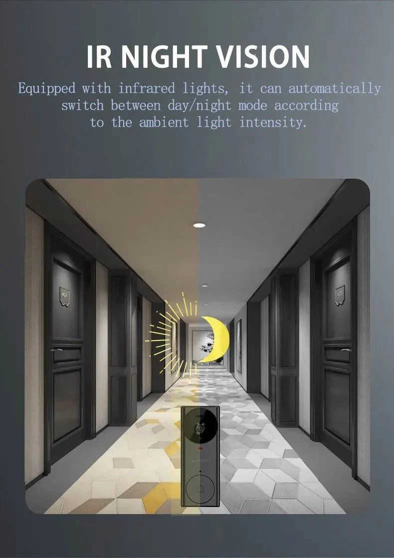 M17 Smart Video Doorbell | HD Night Vision | Tuya Smart