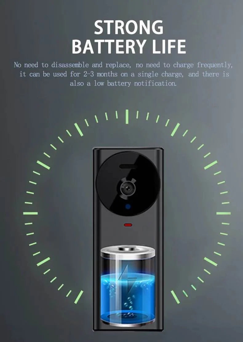 M17 Smart Video Doorbell | HD Night Vision | Tuya Smart