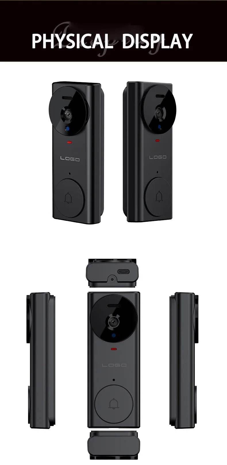 M17 Smart Video Doorbell | HD Night Vision | Tuya Smart