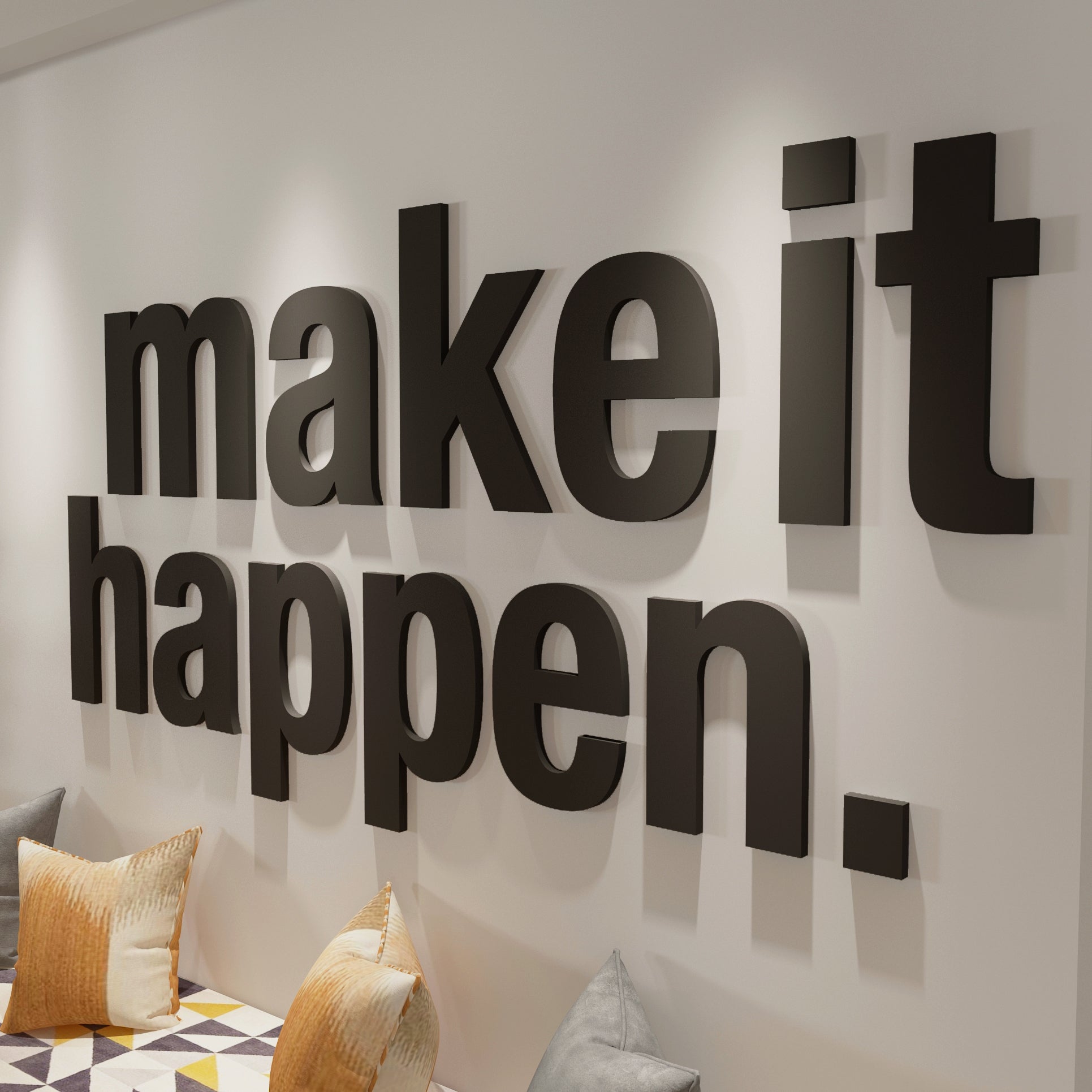 Make it Happen 3D Office Decor - Shop The Shop
