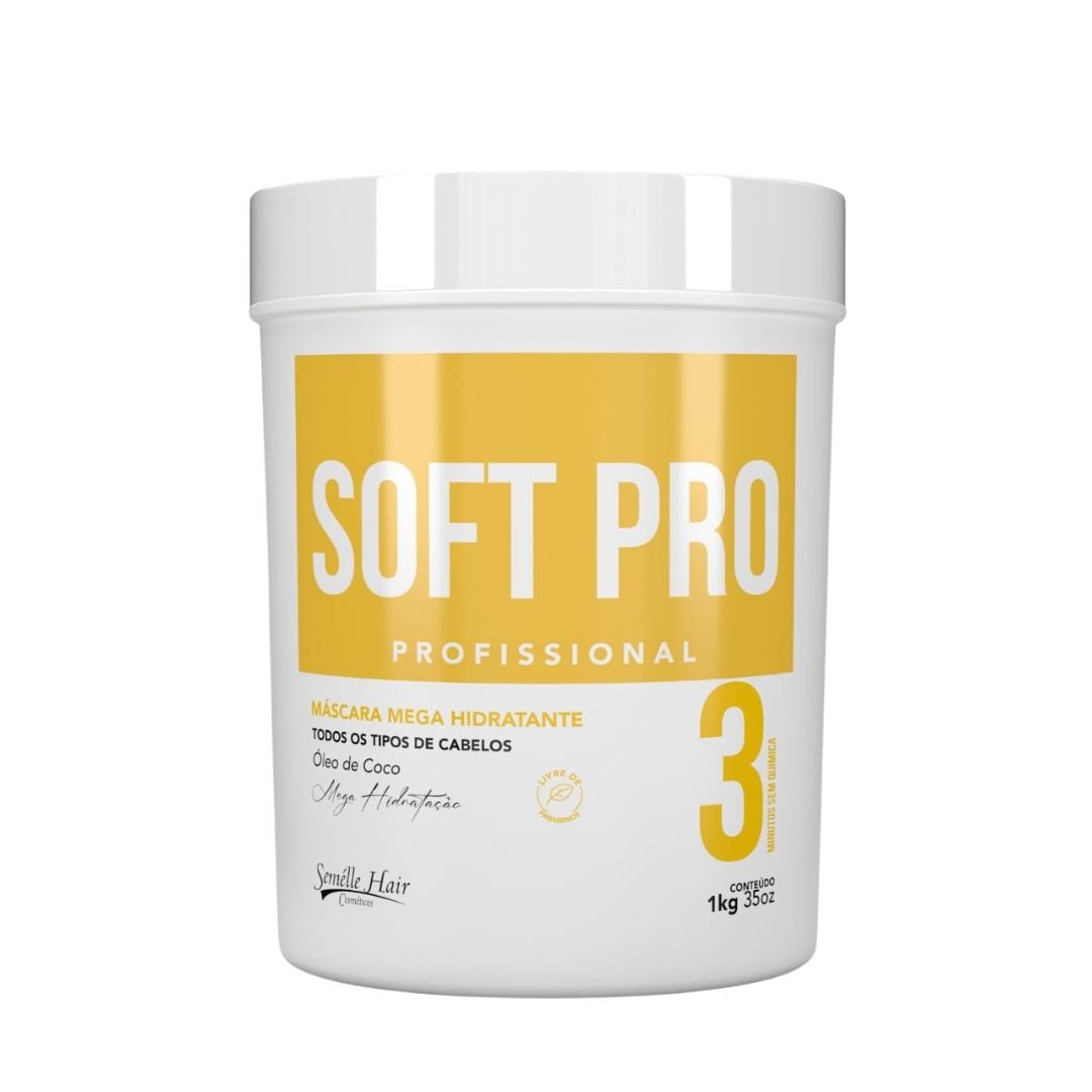 Máscara SOFT PRO Nutrição Capilar 1KG - Shop The Shop