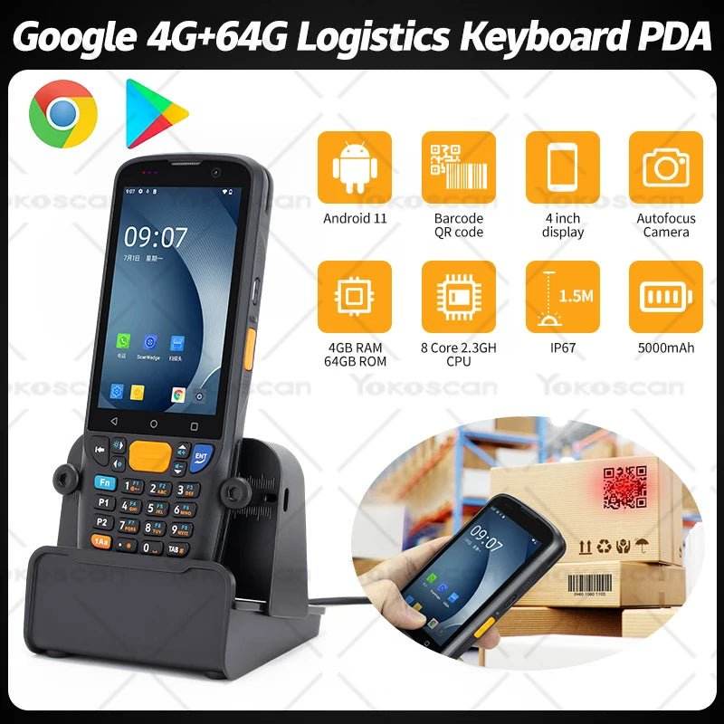 8Core Megapixel Scanner IP67 Handheld Terminal
