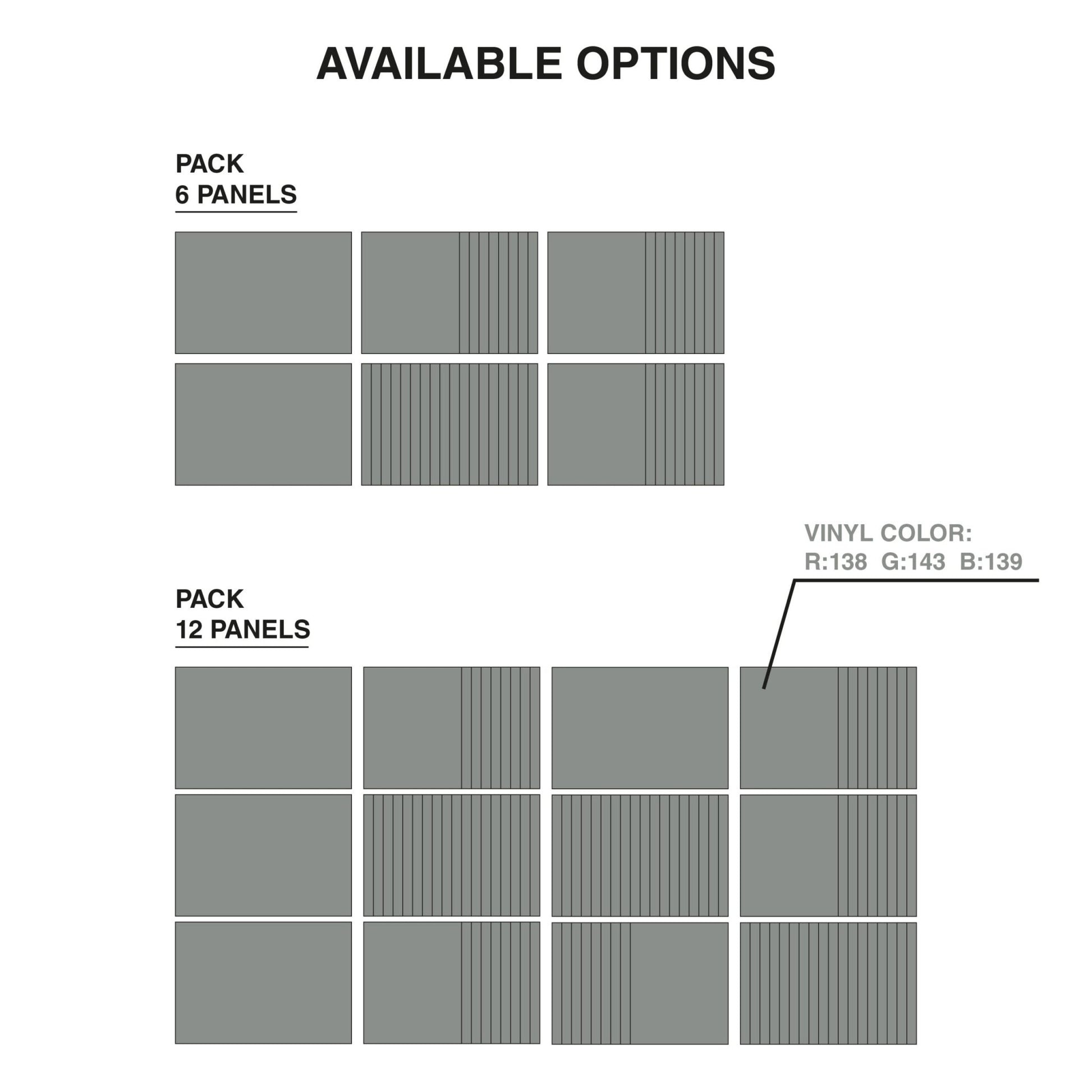 Middle Grey 3D Wall Panels - Shop The Shop
