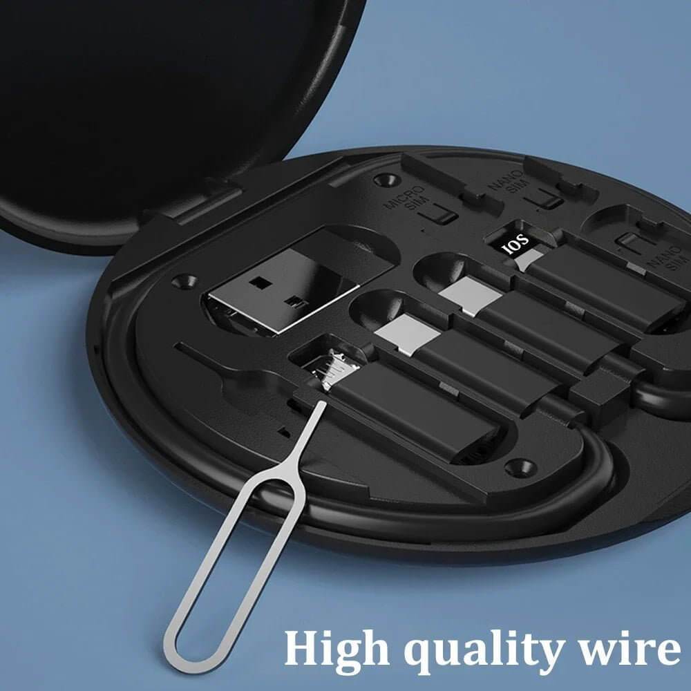 60W Multi USB Type C Charging Adapter Cable Kit