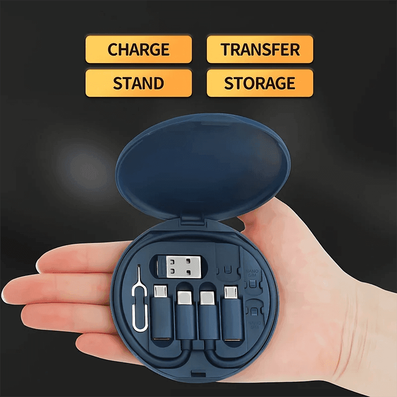 60W Multi USB Type C Charging Adapter Cable Kit