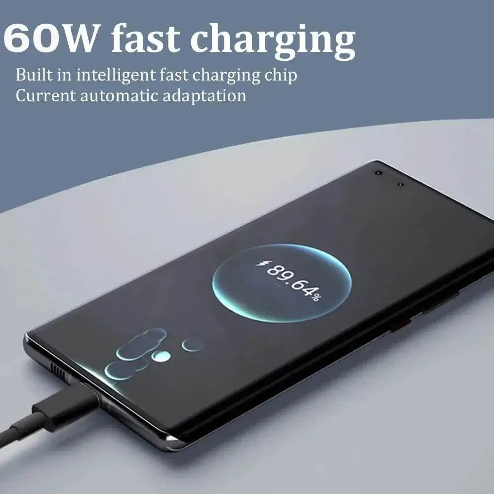 60W Multi USB Type C Charging Adapter Cable Kit