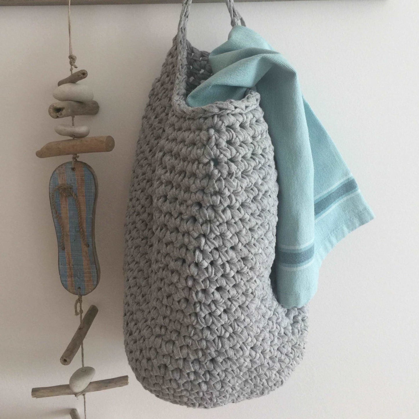 Wall Hanging Baskets - Neutral Kids Room Decor