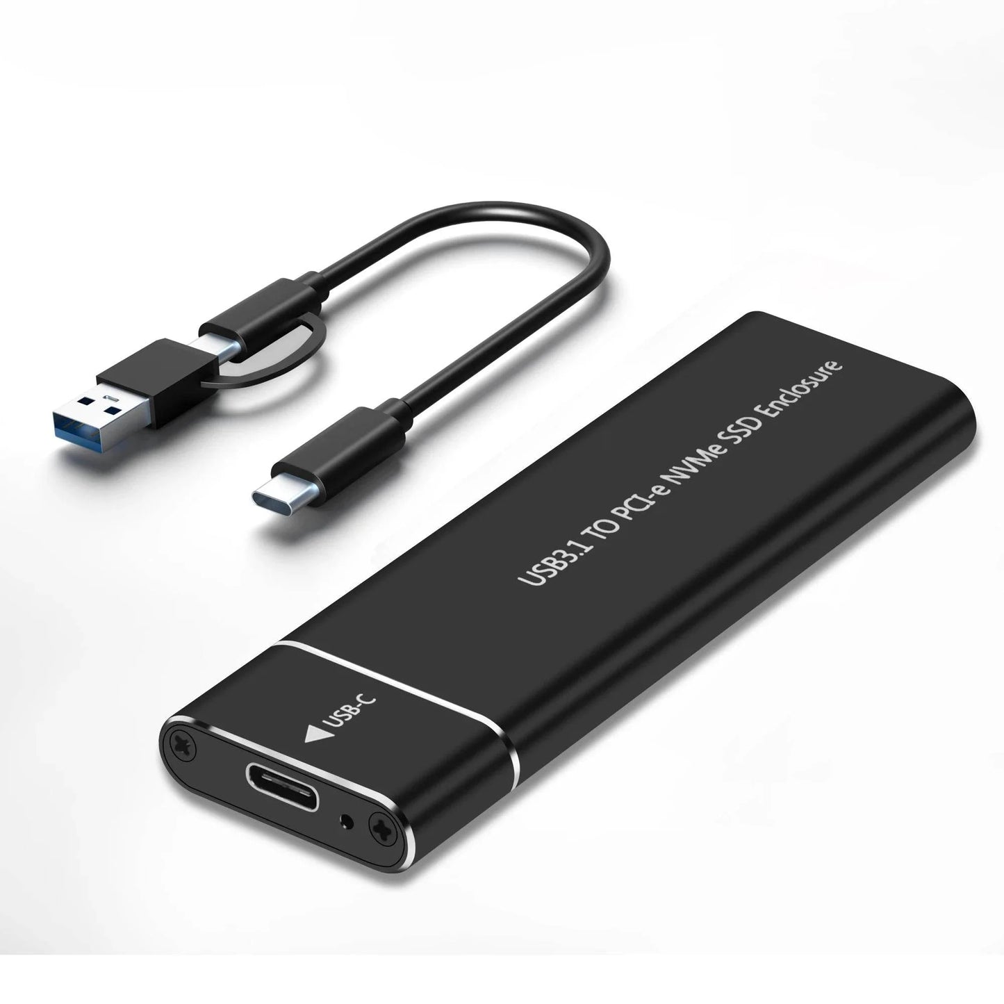 NEW M.2 NVMe SSD Enclosure Adapter 10Gbps USB C