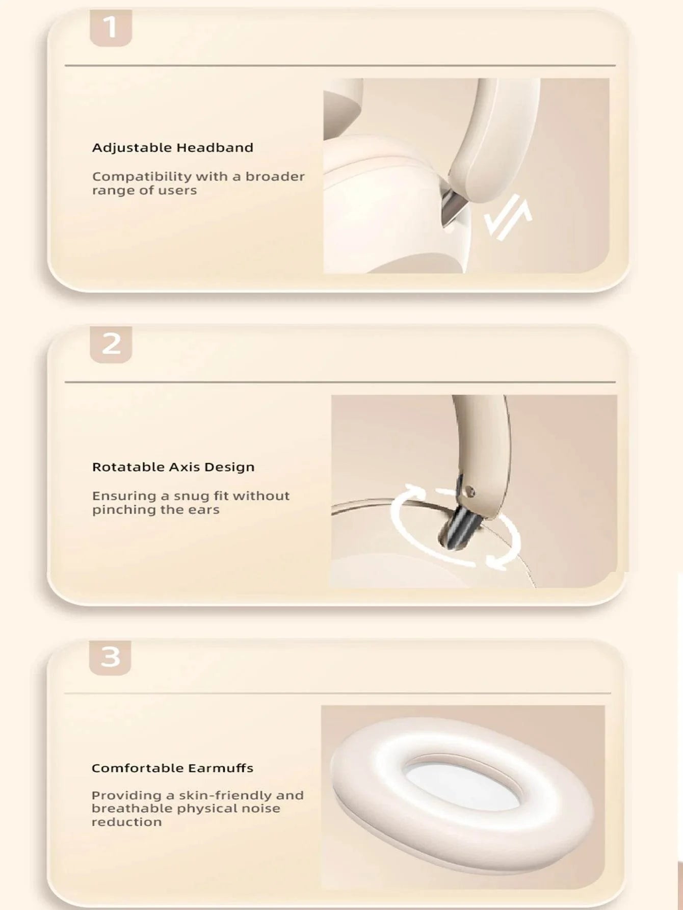 High-Quality Over-Ear Bluetooth Headphones