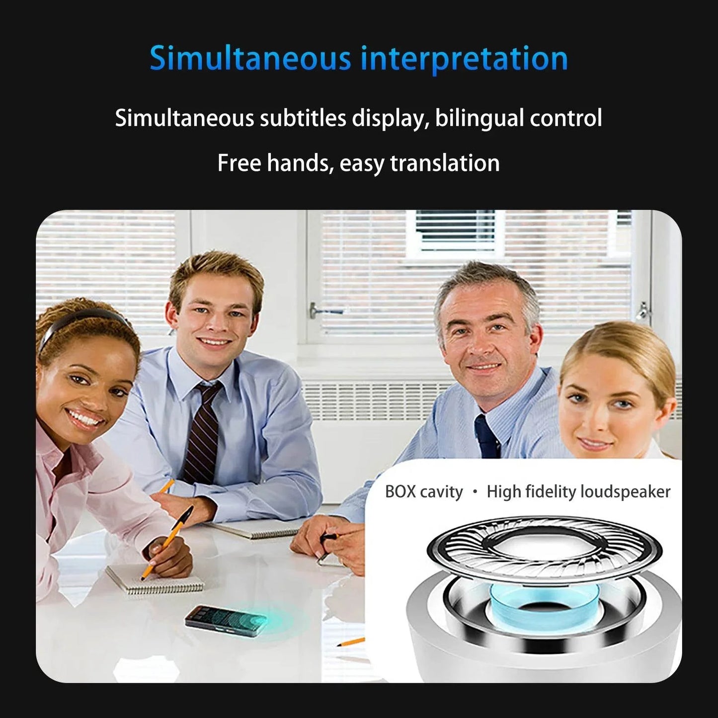 Portable Language Translator Device S85 - 138 Languages
