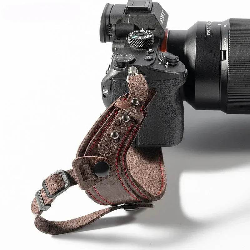 Premium Leather Wristband for Camera by Loja Manuel Coelho