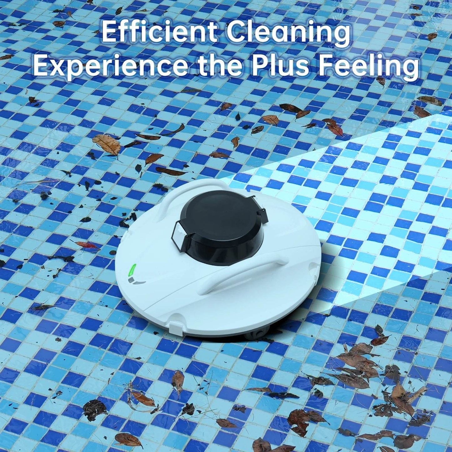 Cordless Robot Vacuum Cleaner for Pool - 5000mAh